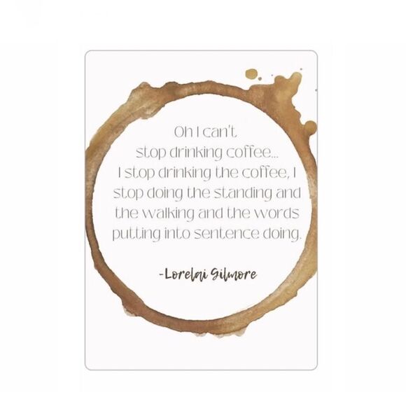 Gilmore Girls Lorelei Gilmore Coffee Magnet - Picture 1 of 6